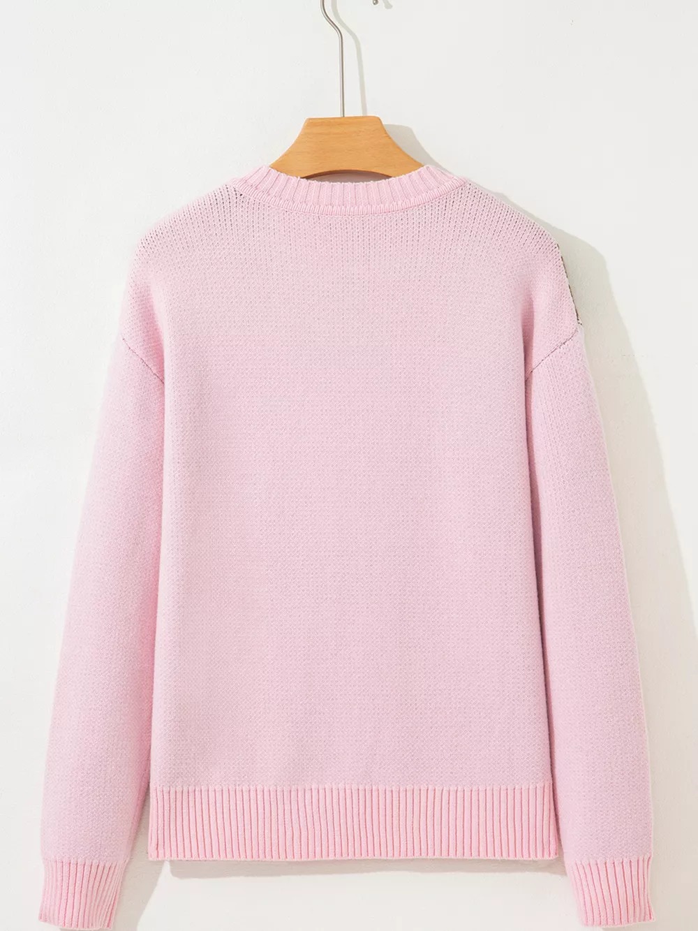 Christmas Ginger Bread Man Round Neck Casual Sweater, image 10