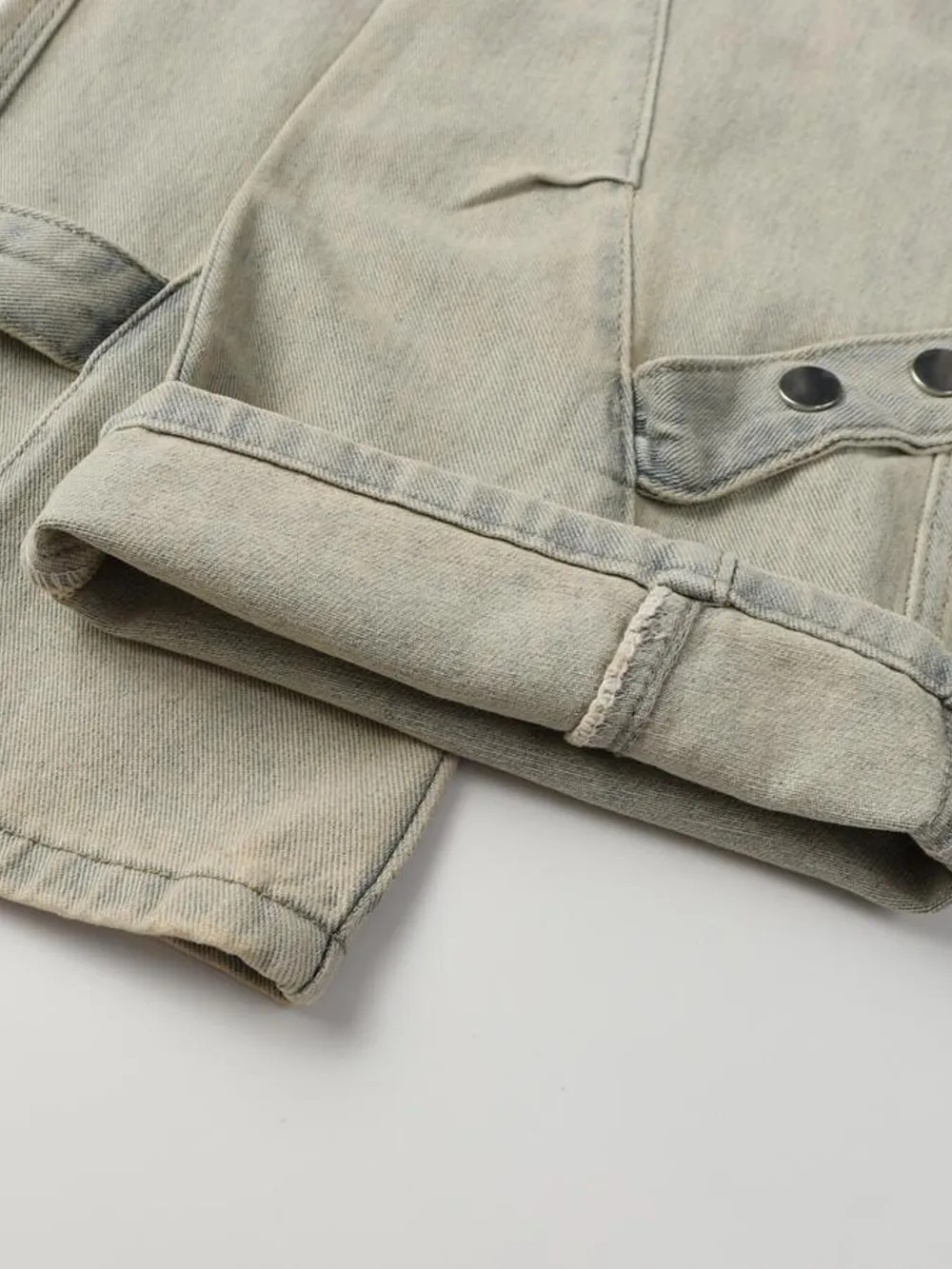 Men's High Waist Wide Leg Jeans, image 17