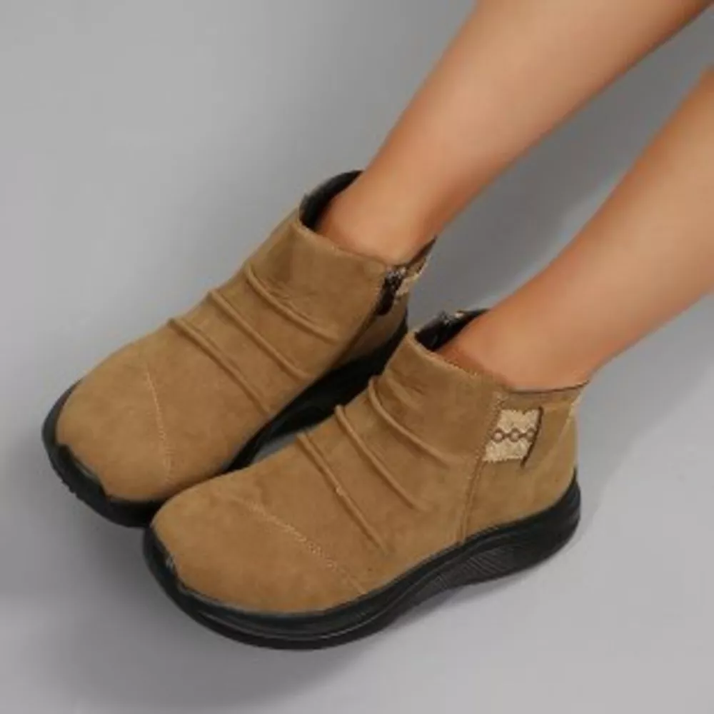 Round Toe Platform Boots, image 8