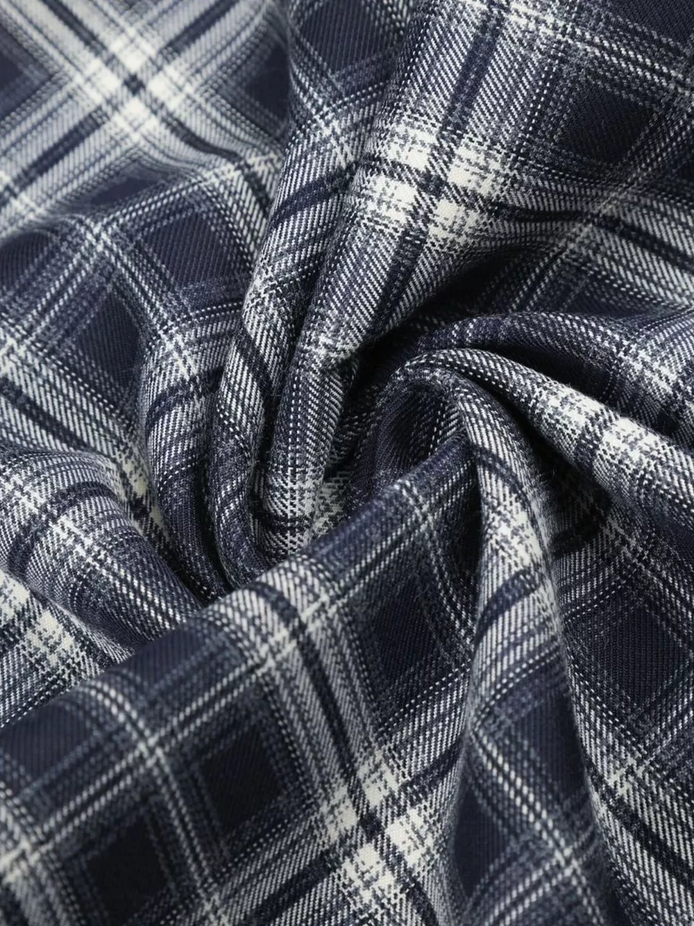 Men's Plaid Wide-Leg Pants, image 7
