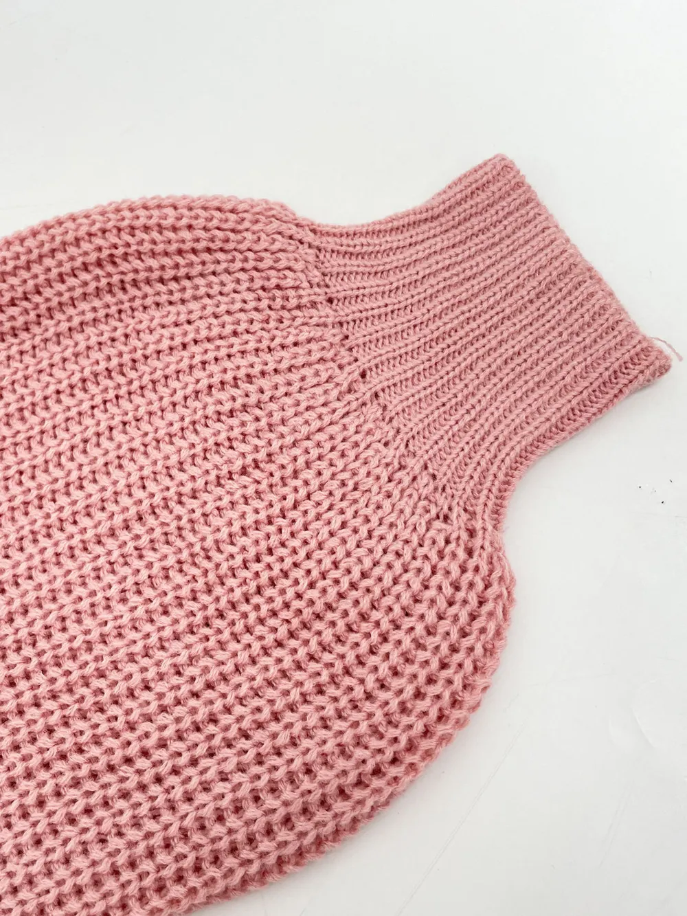 One-Shoulder Ribbed Knit Top with Relaxed Fit, image 7