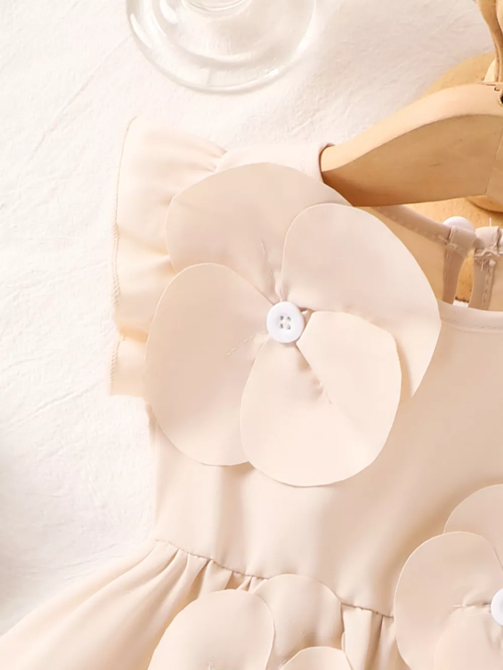 Children's Flower Ruffle Sleeve Dress, image 9