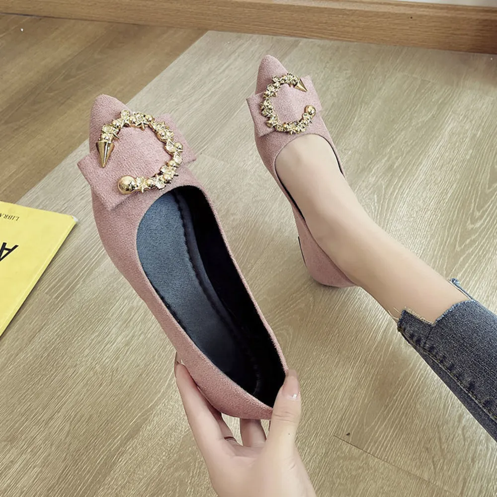 Point Toe Flat Slip-Ons, image 6