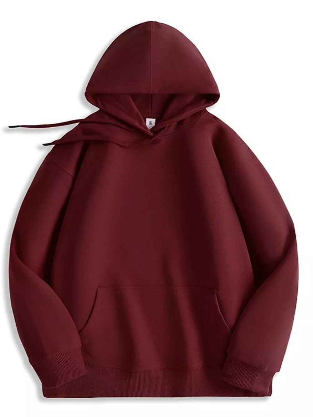 Men's Full Size Solid Color Casual Hoodie Plus Size, image 17