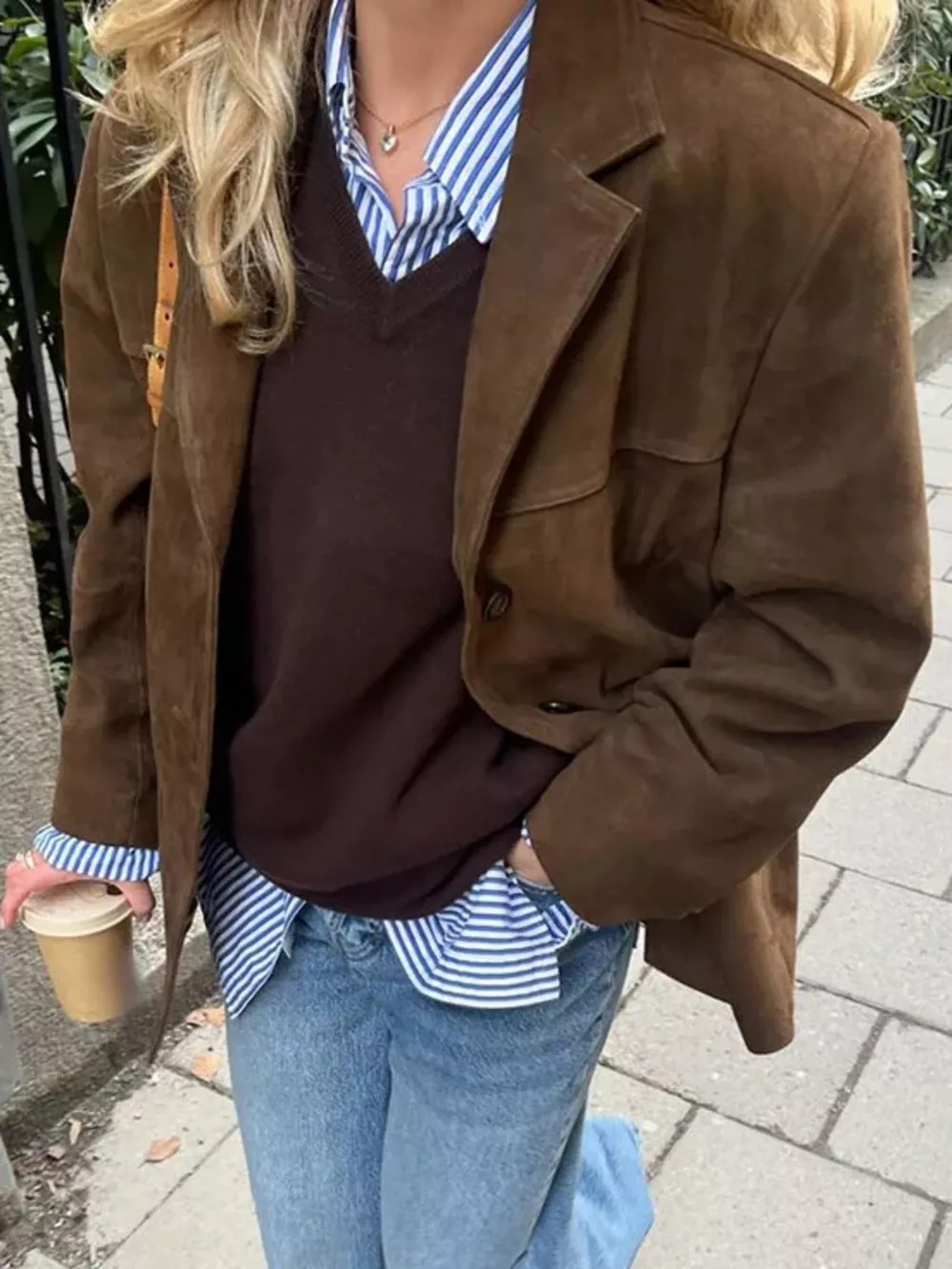 Button Up Long Sleeve Outerwear, image 2