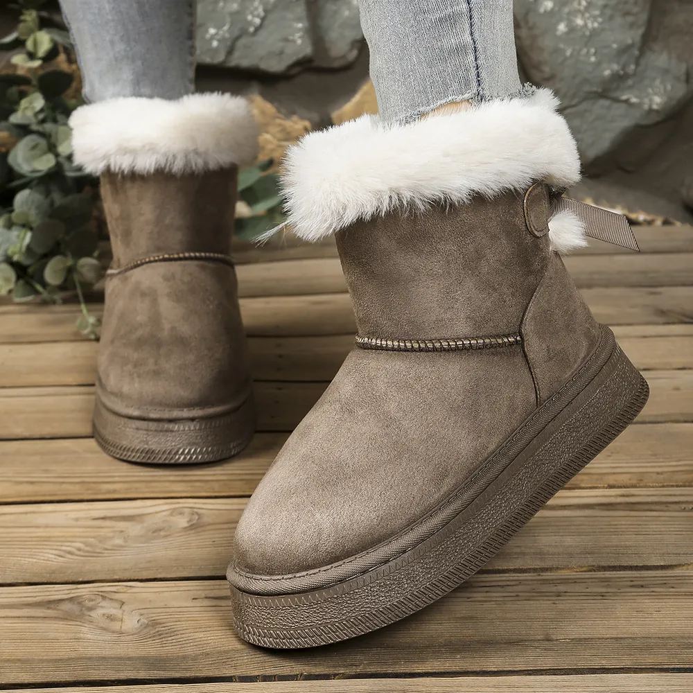 Fur-Lined Winter Ankle Boots, image 5
