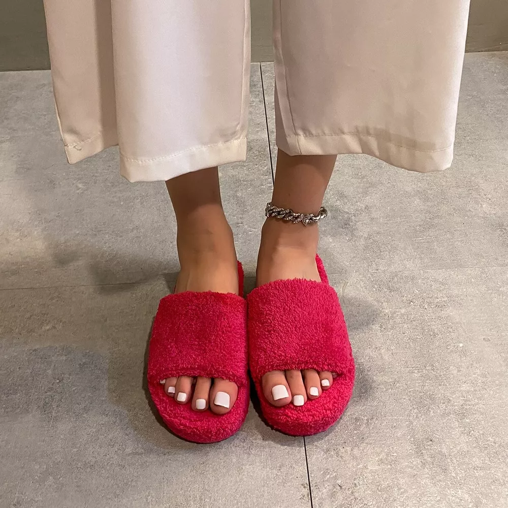 Open Toe Platform Slippers, image 14