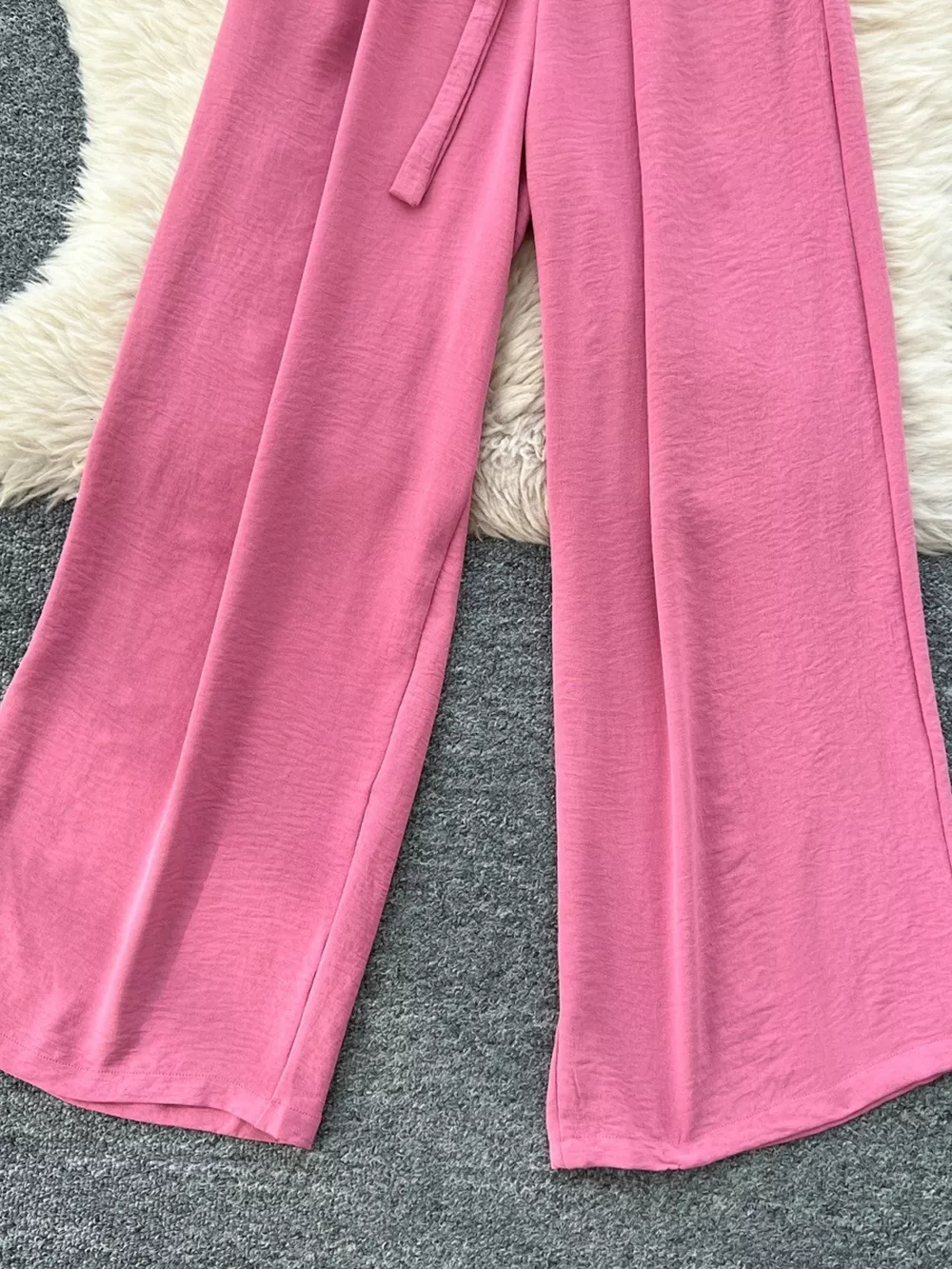Tie Waist Wide Leg Jumpsuit, image 29