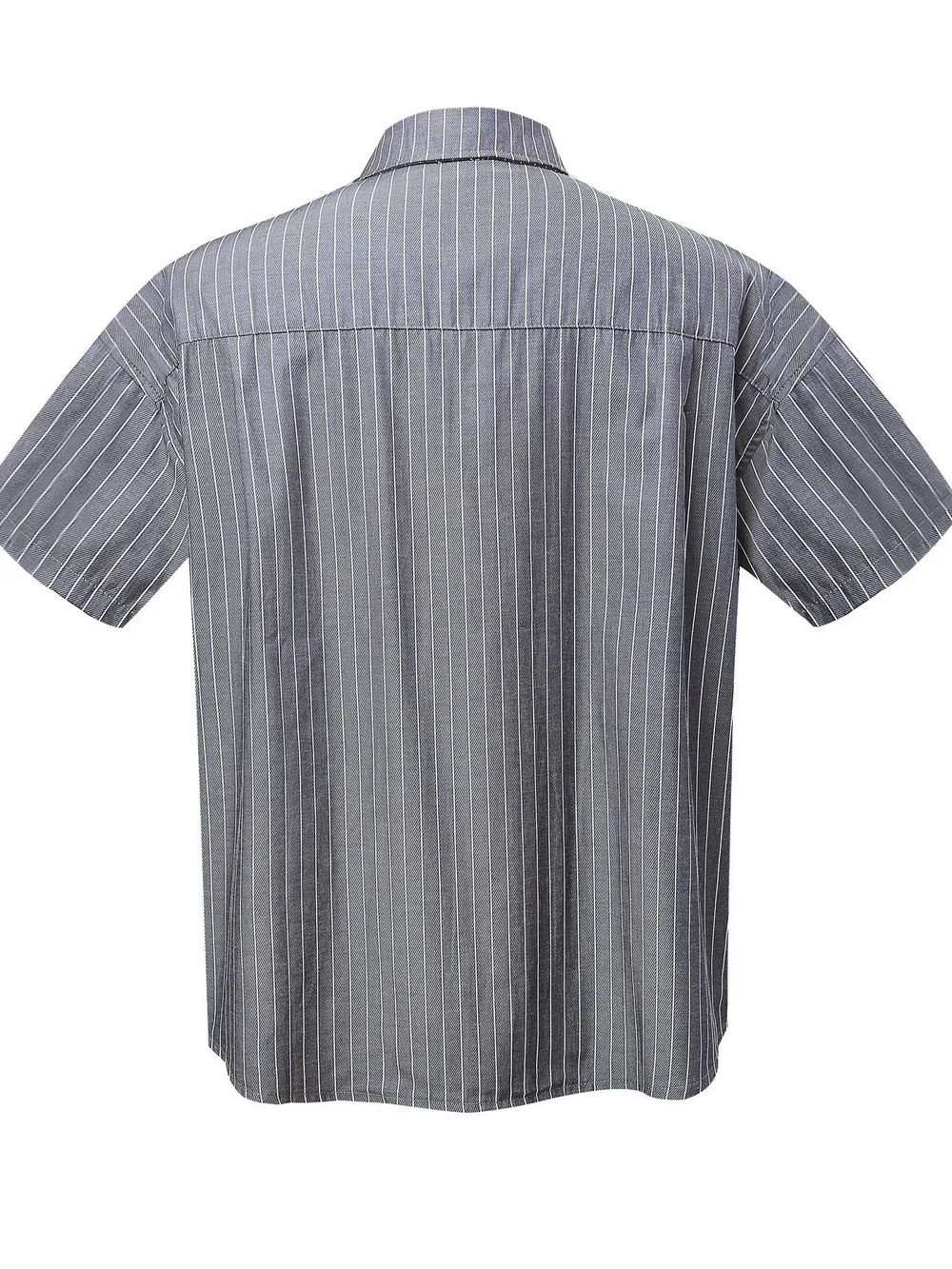 Men's Striped Short Sleeve Shirt, image 3