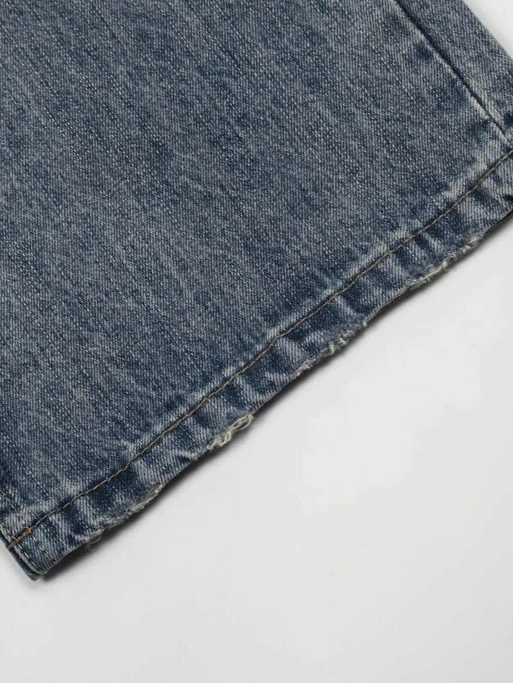 Men's Vintage Wash Distressed Jeans, image 17