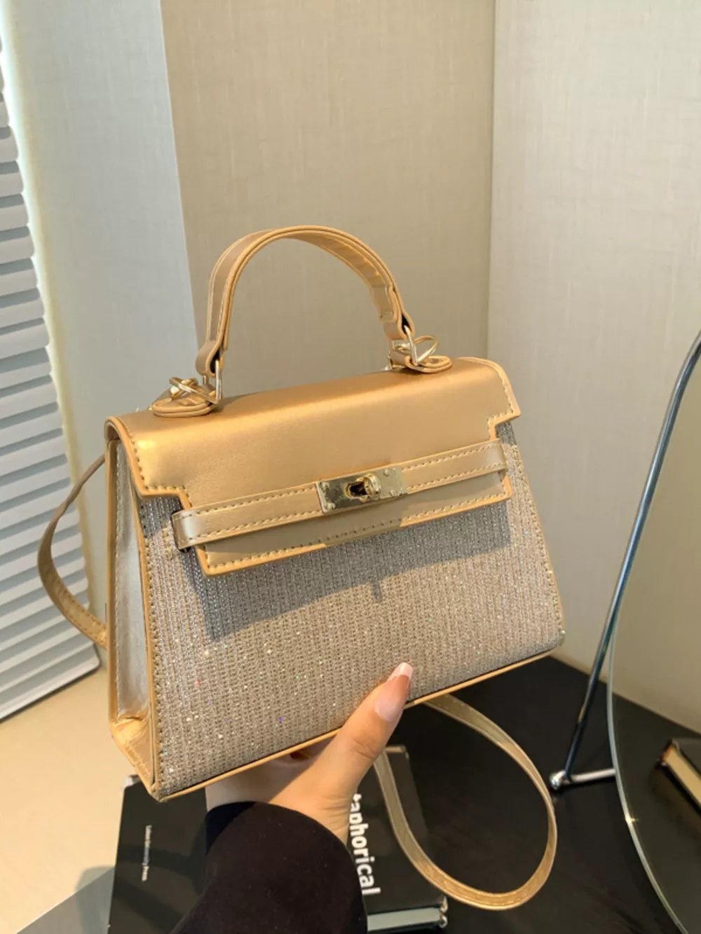 Adjustable Strap Mini Crossbody Bag, image 12