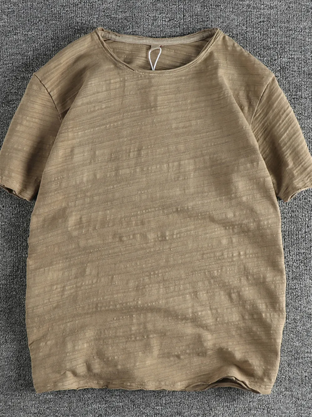 Men's Round Neck Short Sleeve T-Shirt, image 2