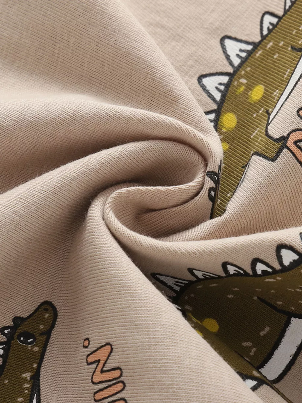 Children's Dinosaur Print Tee and Shorts Set, image 5