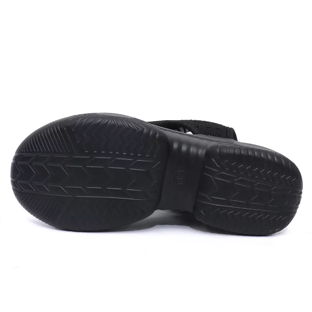 Mesh Platform Wedge Sandals, image 17