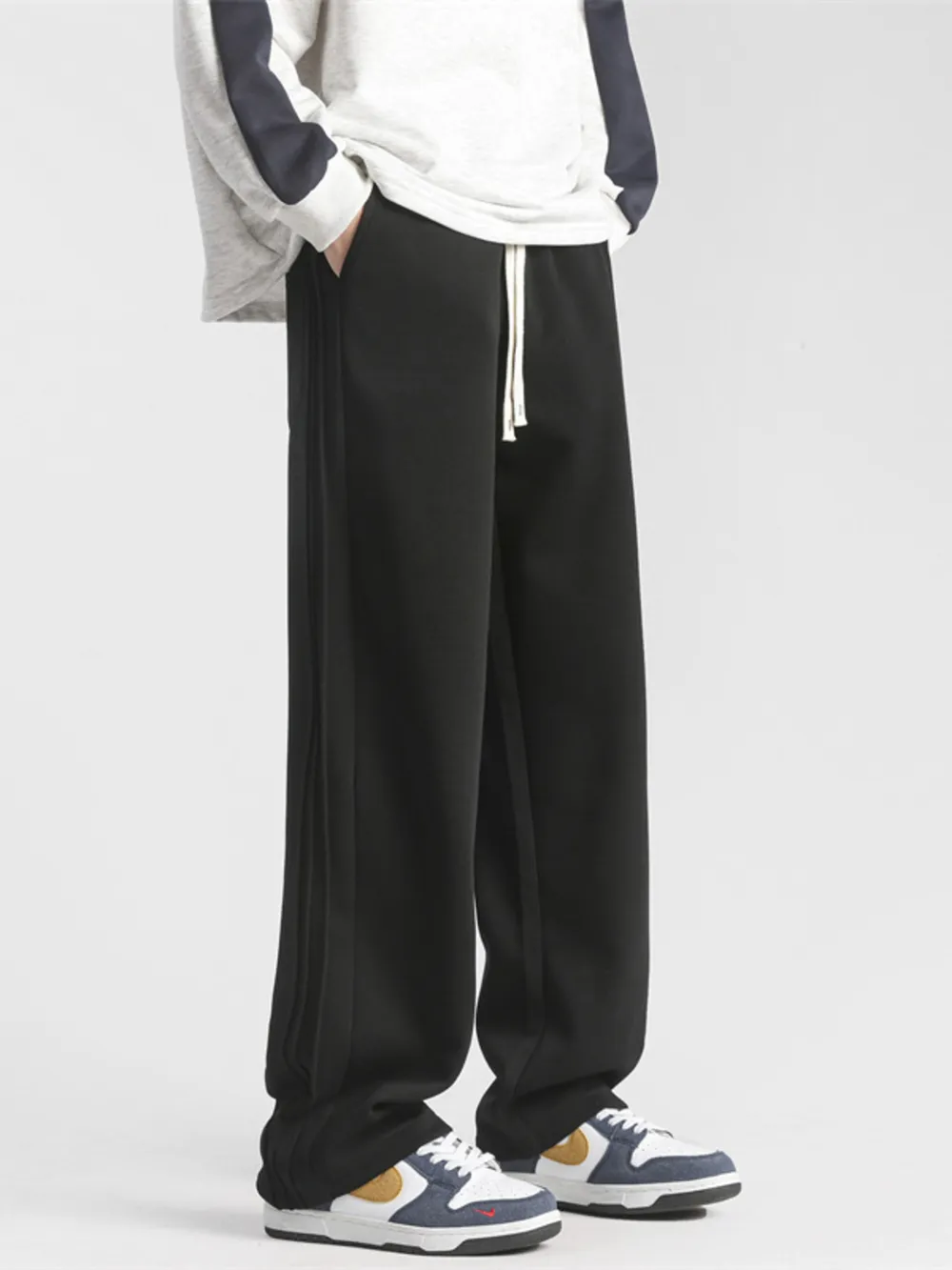 Men's Full Size Casual Loose-Fit Sweatpants Plus Size
