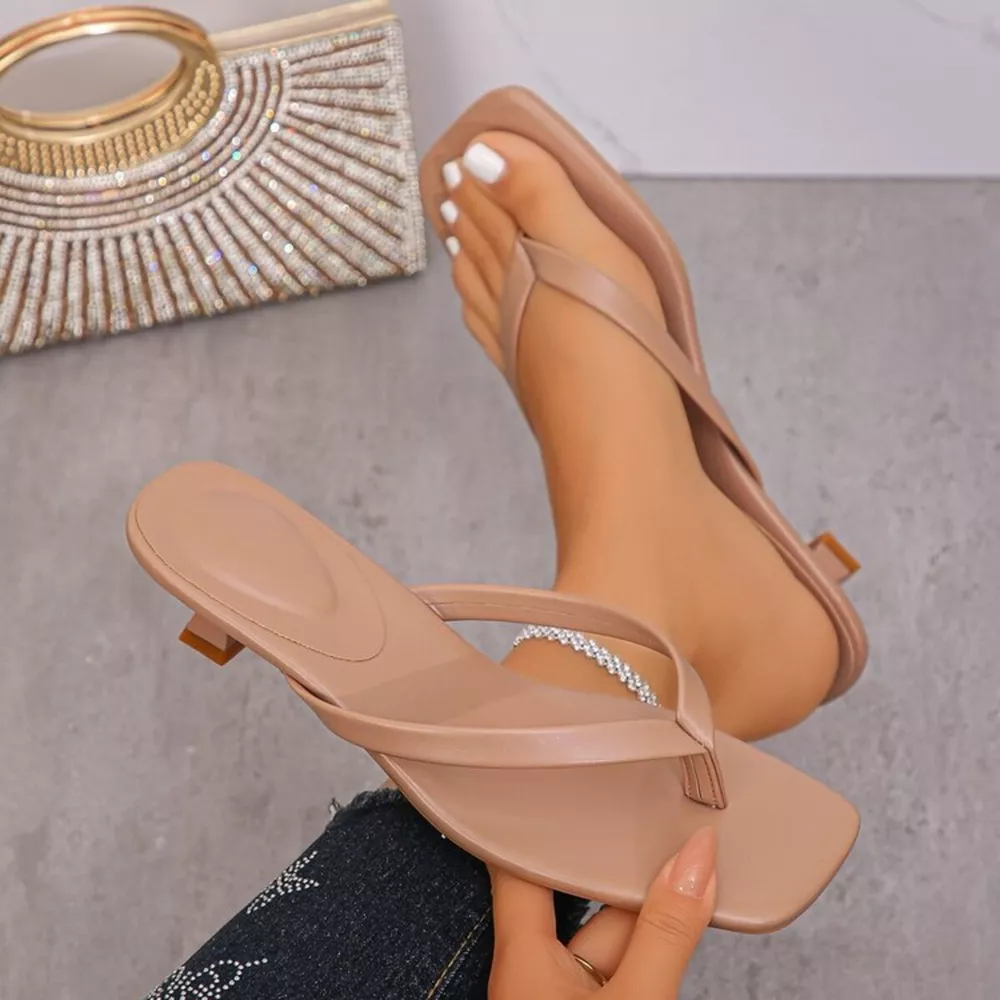 Toe Post Kitten Heels Sandals, image 10