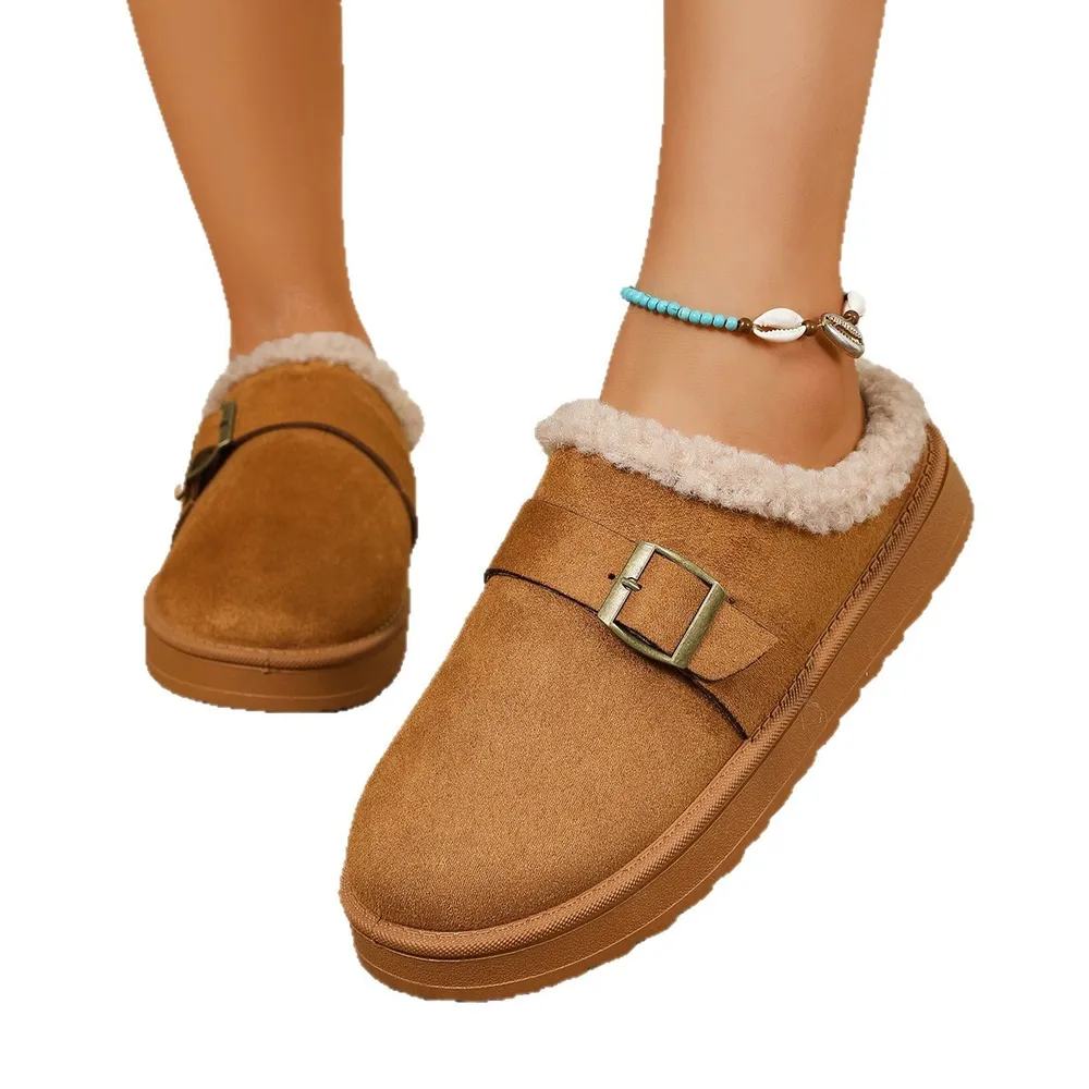 Round Toe Platform Slippers, image 4