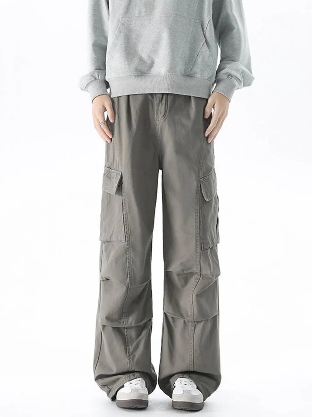 Men's Loose Fit Cargo Pants, image 7
