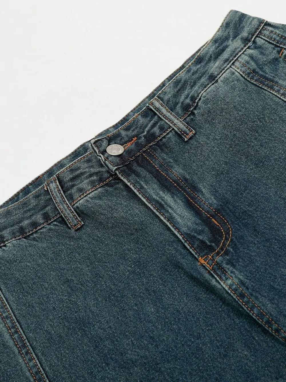 Men's Vintage Wide Leg Baggy Jeans, image 4
