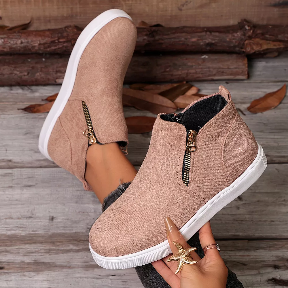 Round Toe Ankle Boots, image 9