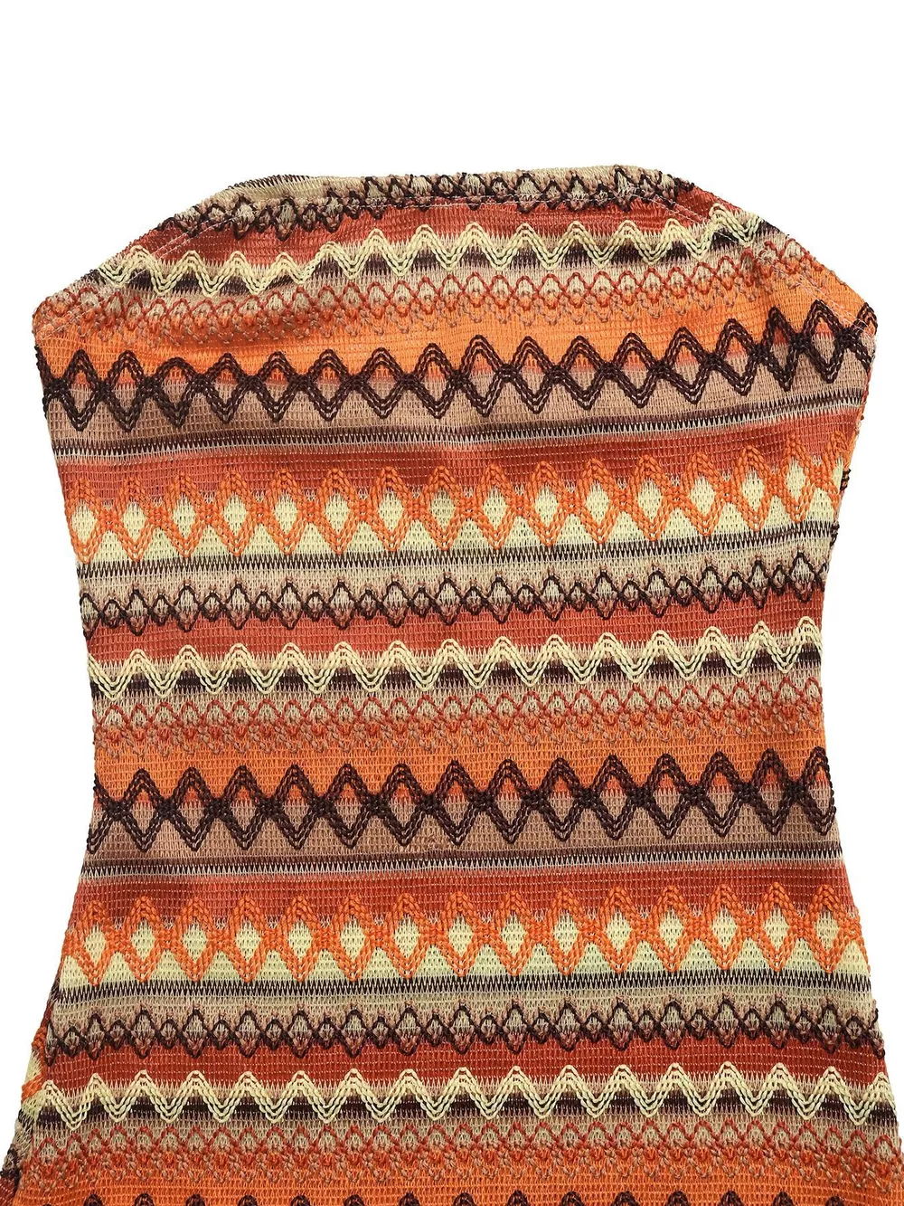 Geometric Pattern Tube Mini Dress, image 7