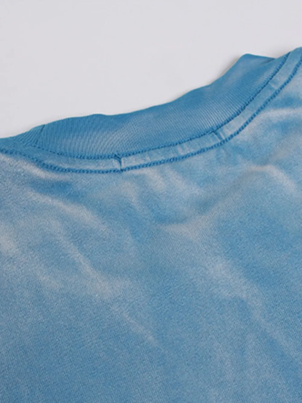 Men's Letter Round Neck Short Sleeve T-Shirt, image 2
