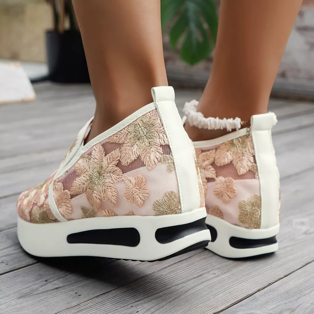 Round Toe Platform Slip-Ons, image 6