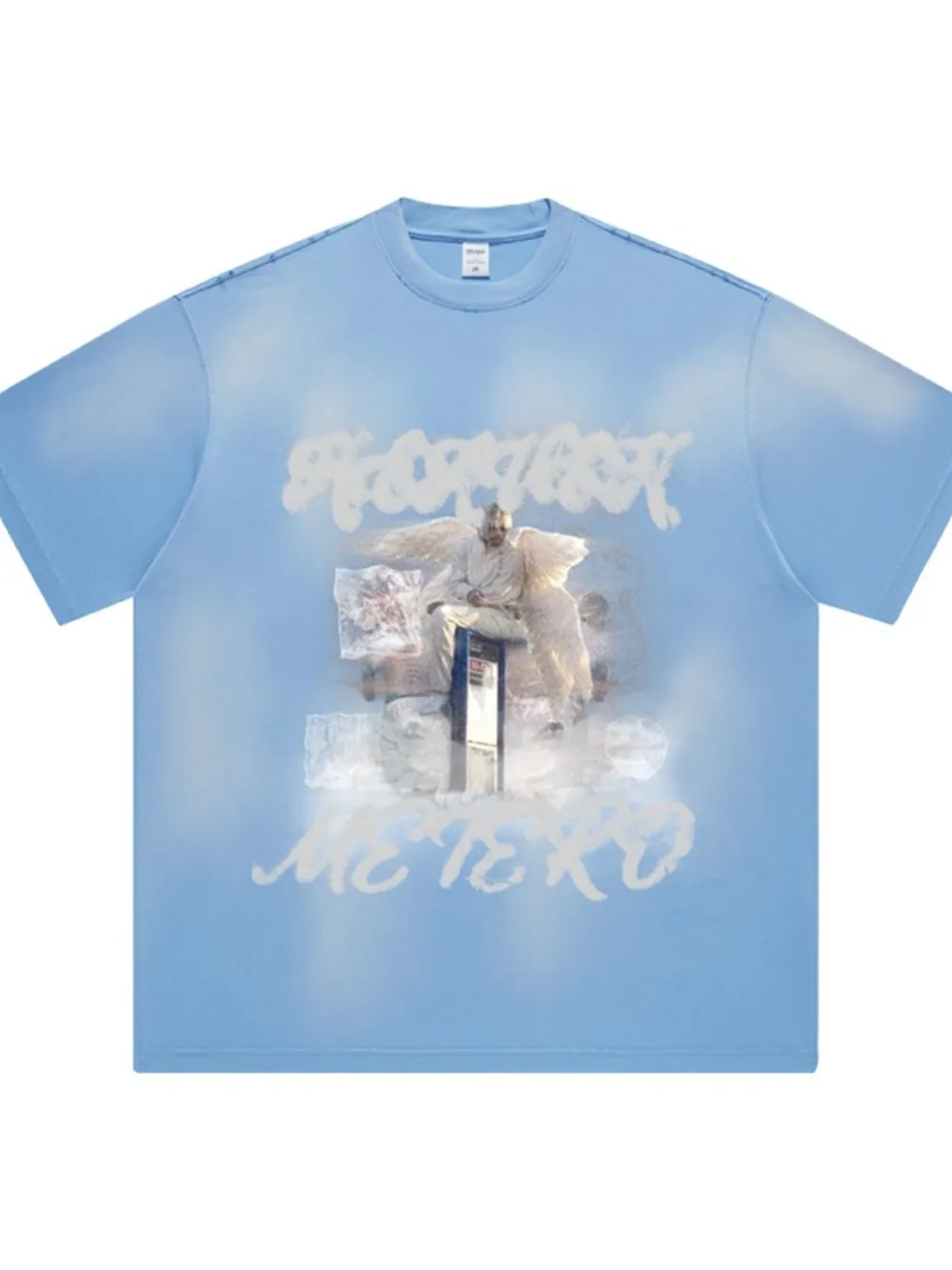 Men's Graphic Round Neck Short Sleeve T-Shirt, image 3
