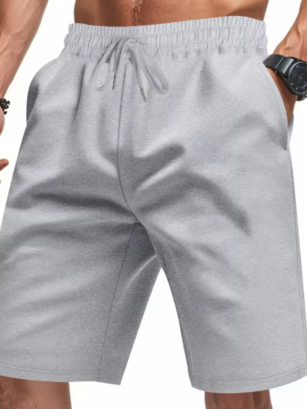 Men's Full Size Casual Drawstring Shorts Plus Size, image 9
