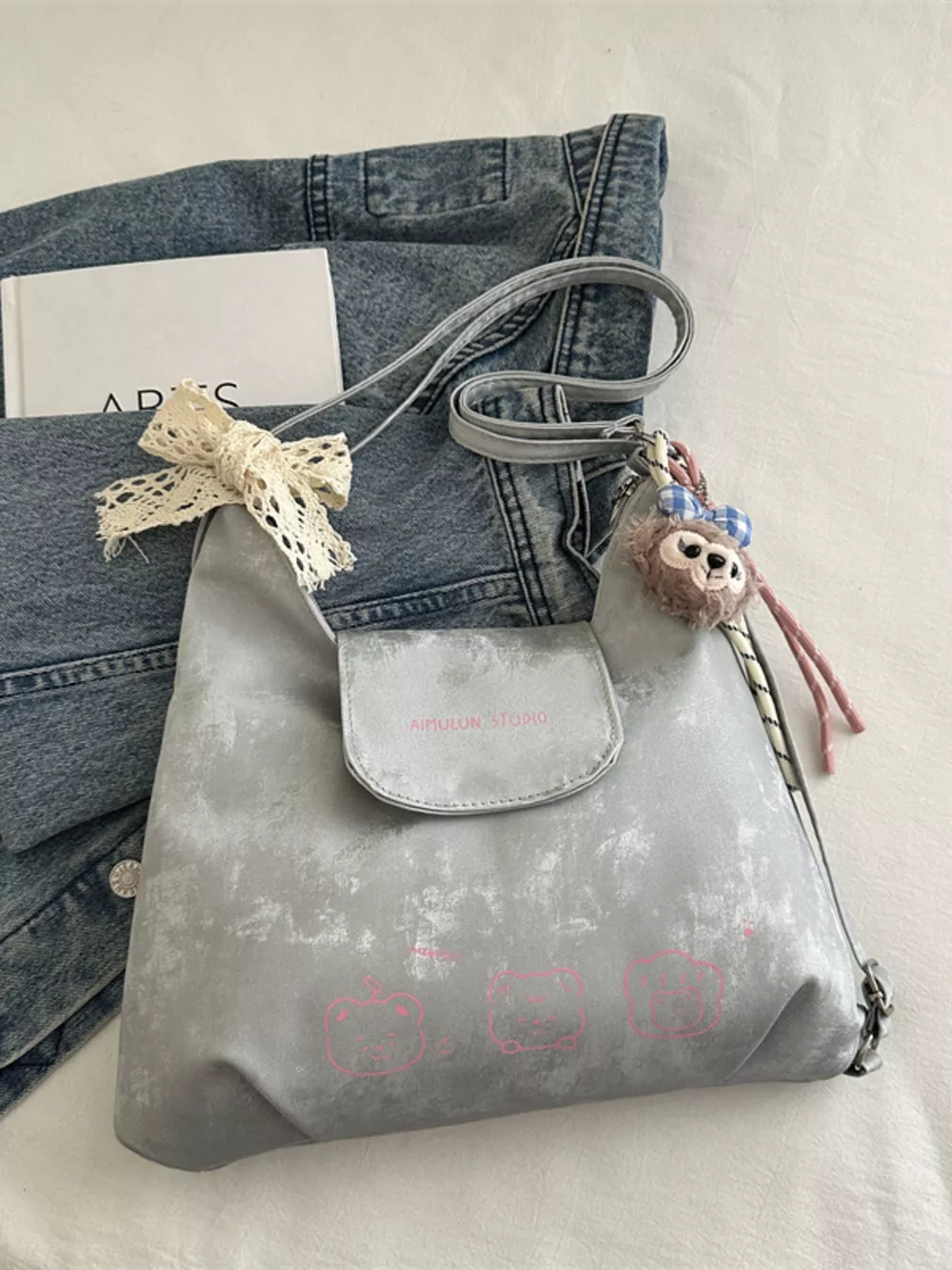 Cute Cartoon Shoulder Bag, image 7