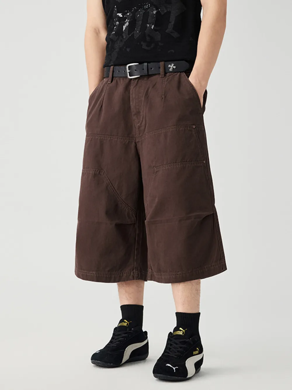 Men's Wide-Leg Shorts, image 6