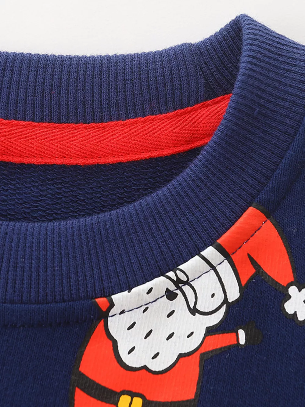 Children's Christmas Print Crew Neck Sweatshirt, image 3