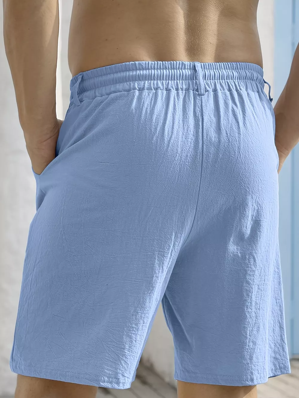 Men' Full Size Lightweight Drawstring Shorts Plus Size, image 5