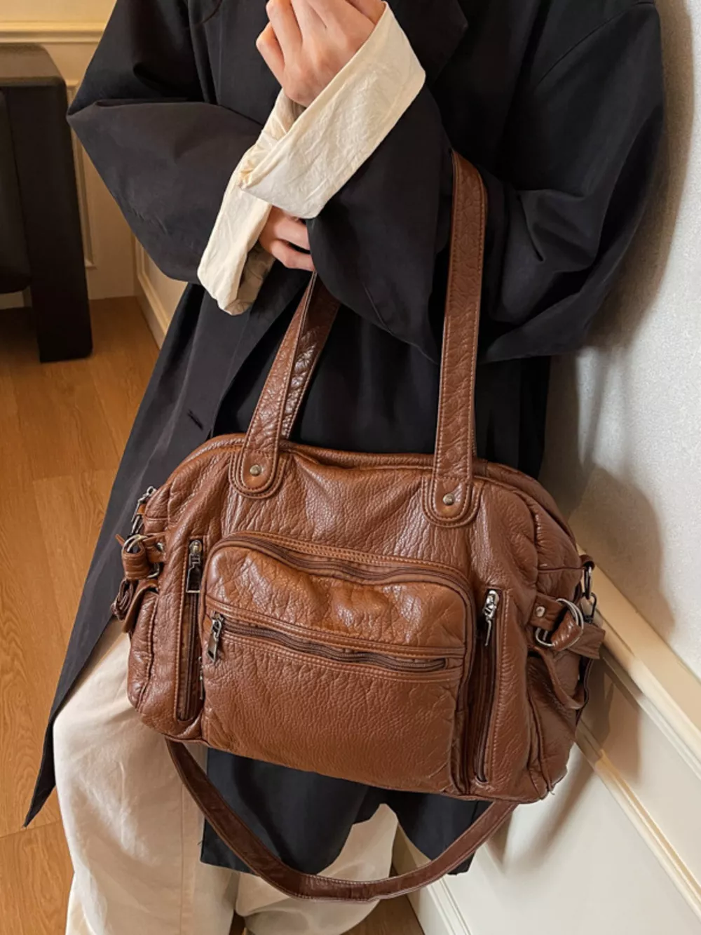 Multi Pocket Shoulder Bag, image 5