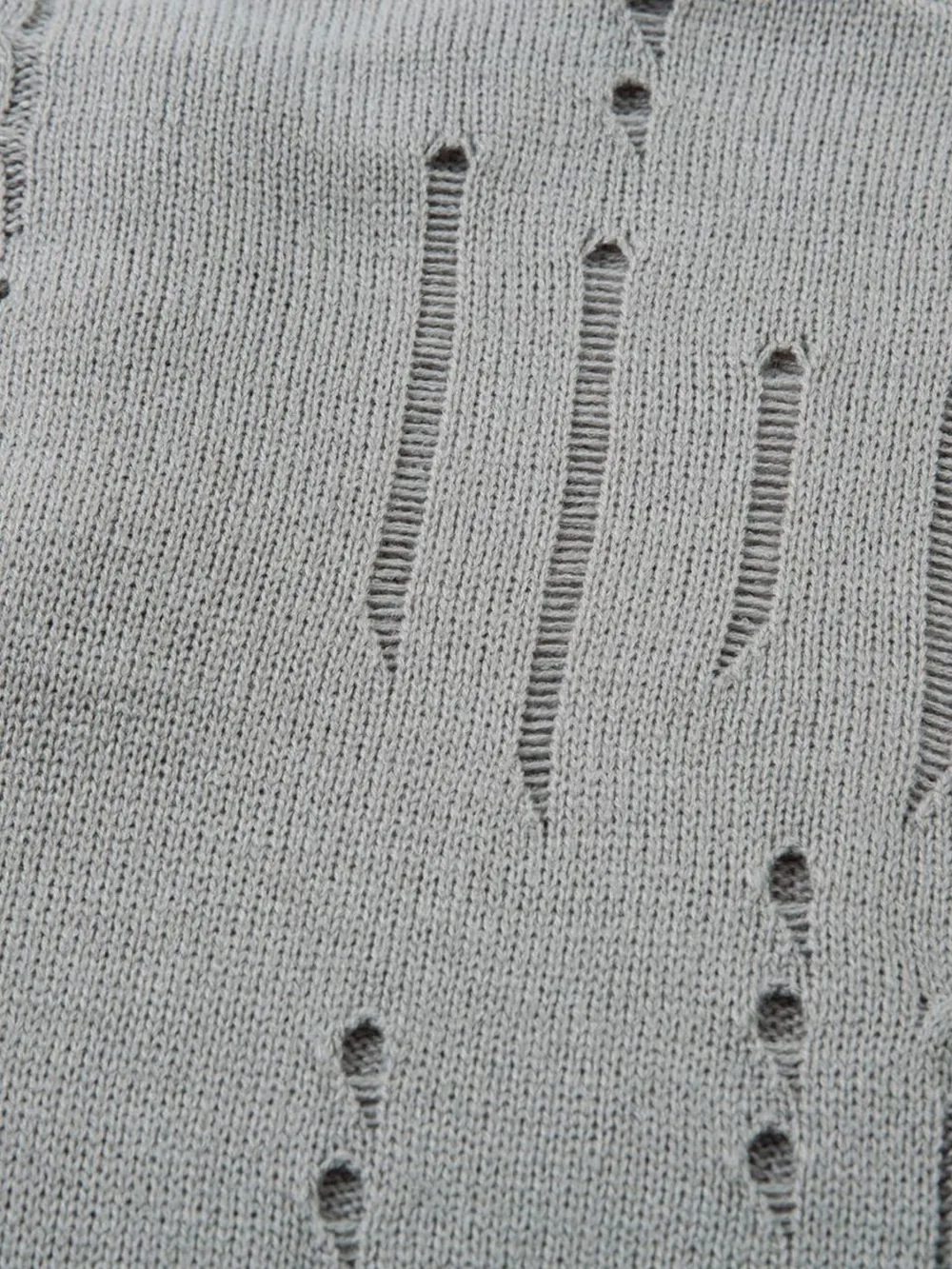 Men's Openwork Button Detail Knit Henley T-Shirt, image 21