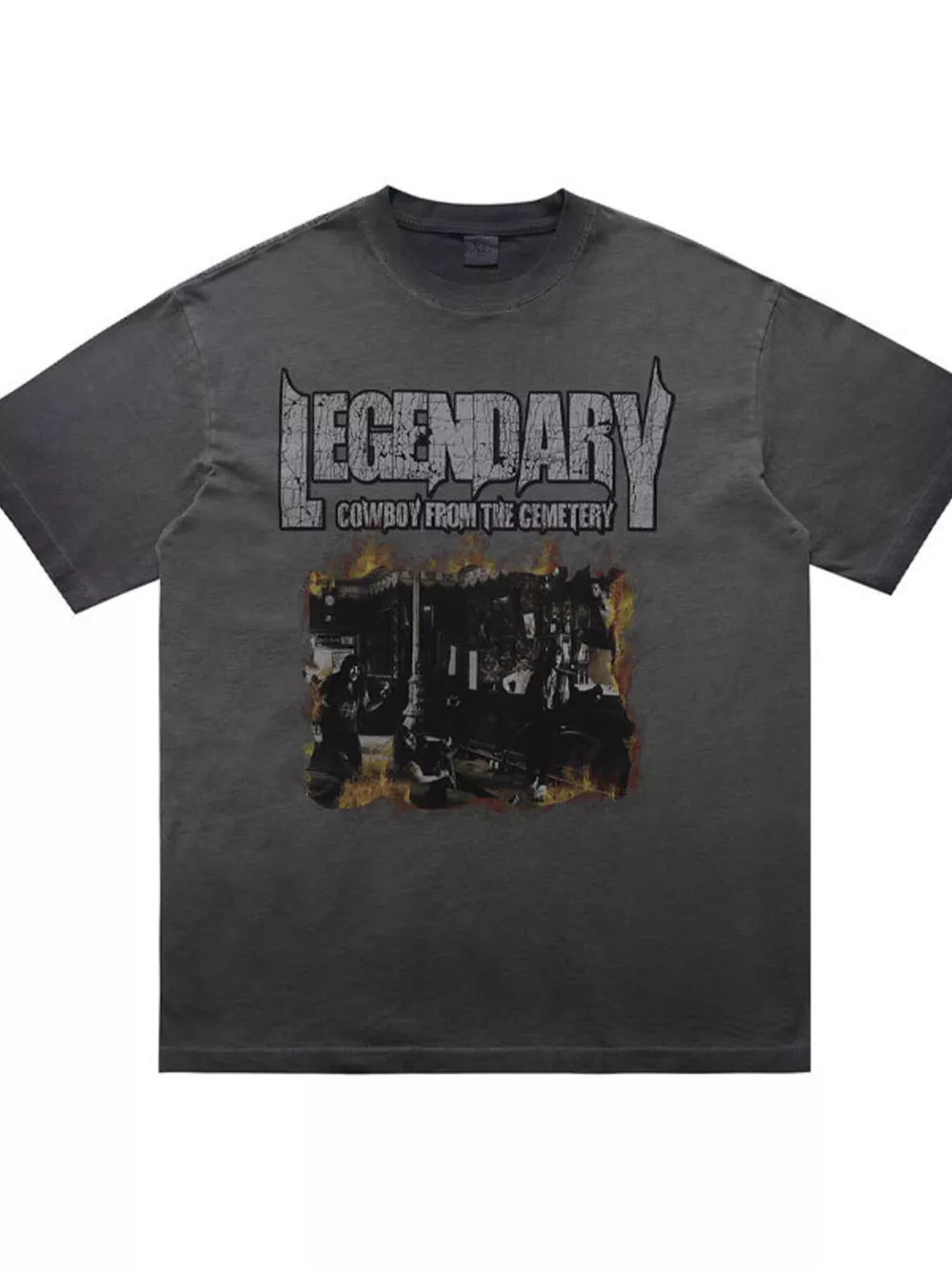 Men's Graphic Round Neck T-Shirt, image 7