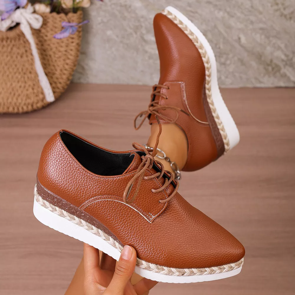 Point Toe Lace Up Sneakers, image 10