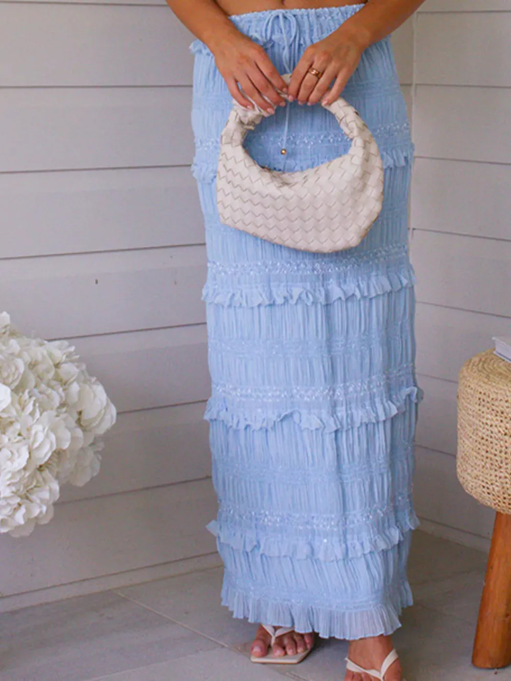 Sleeveless Top and Maxi Skirt Set, image 11