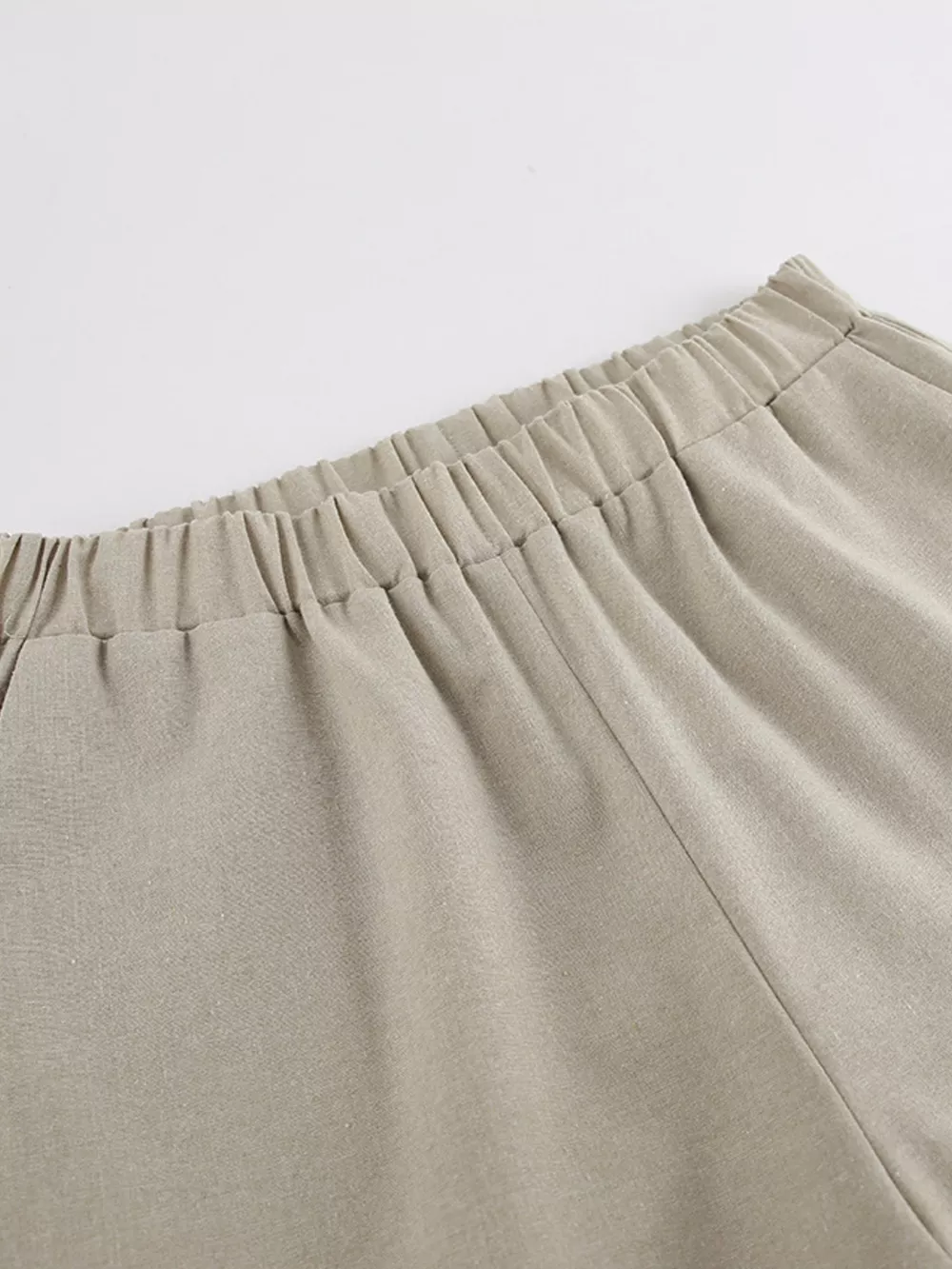 Cutout Tank and Wide Leg Pants Set, image 11
