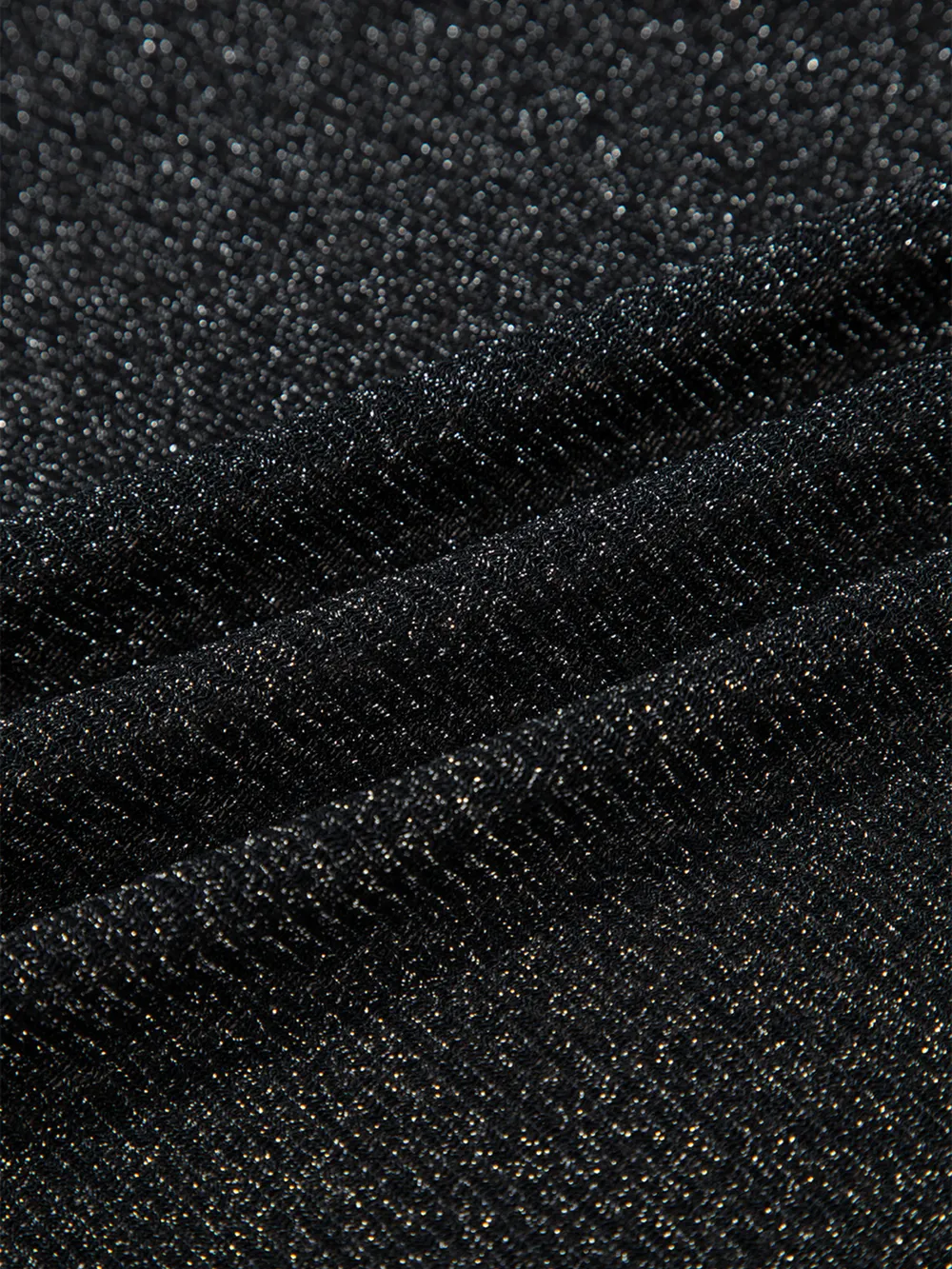 Metallic Glitter Mesh Long Sleeve Top, image 8