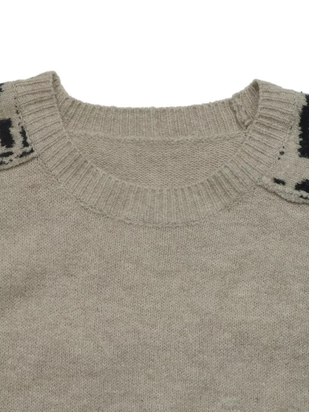 Leopard Round Neck Sweater, image 7