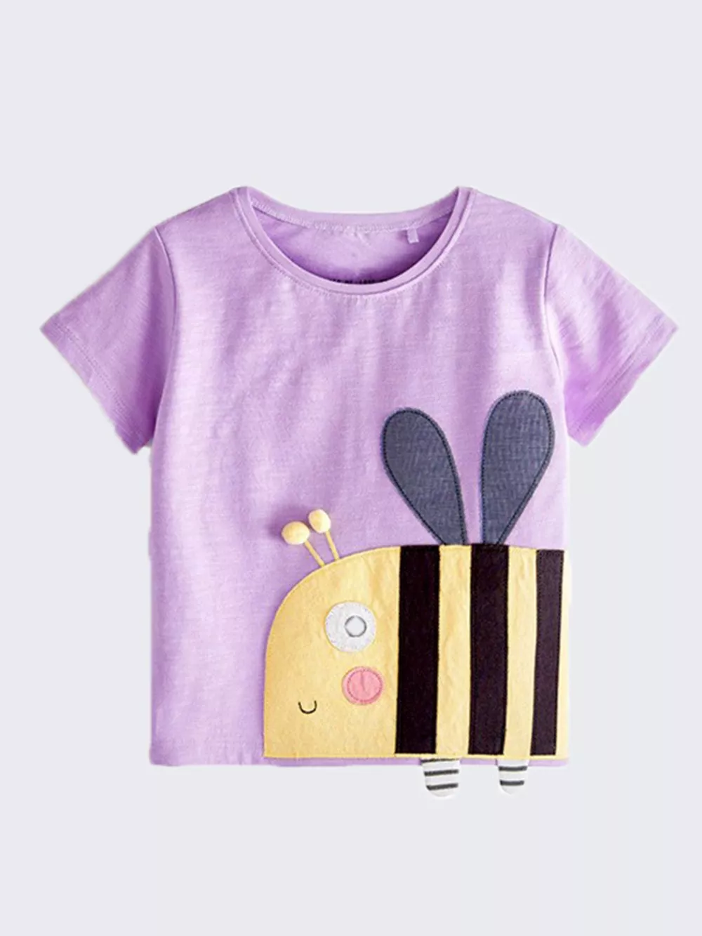 Children's Bee Applique Short Sleeve T-Shirt, image 2
