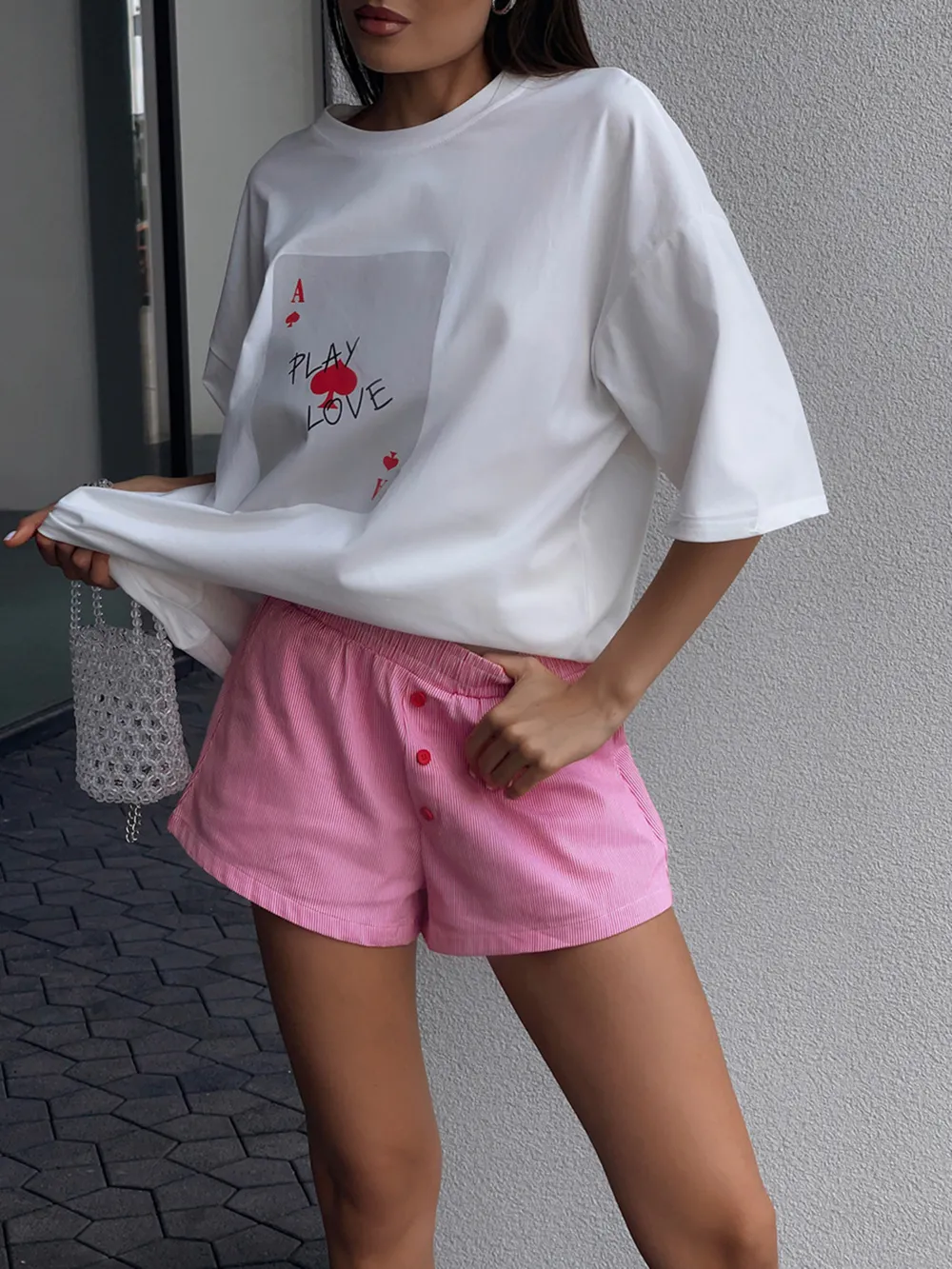 Graphic Round Neck Half Sleeve T-Shirt, image 8