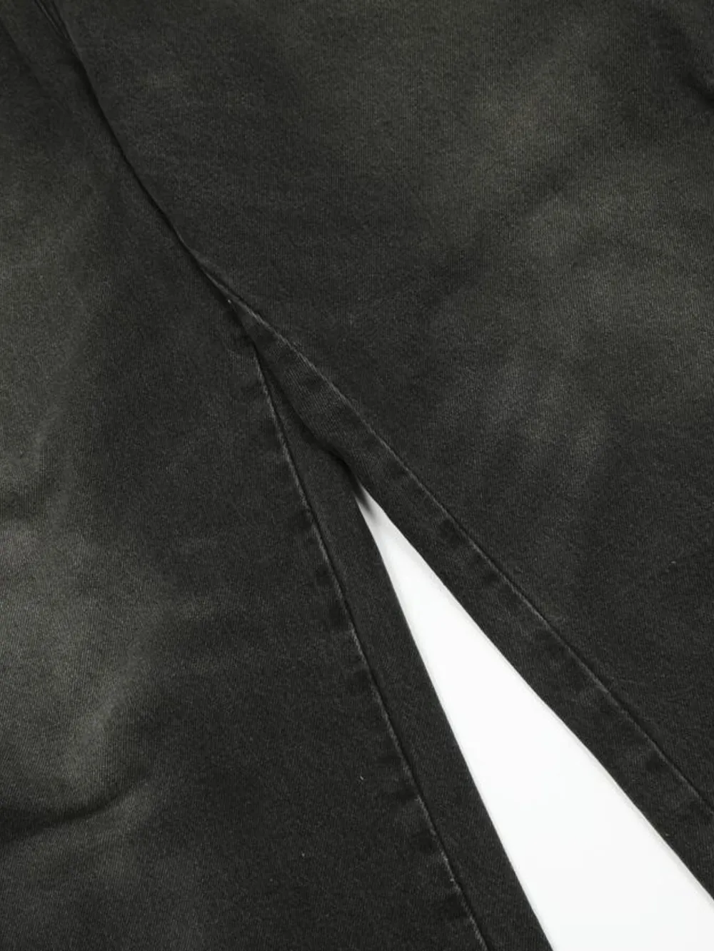 Men's Washed Wide-Leg Baggy Jeans, image 9