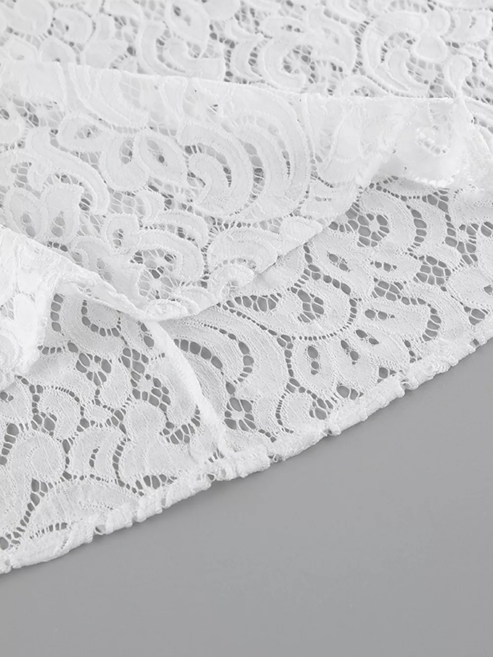 Cap Sleeve Top and Lace Skirt Set, image 14