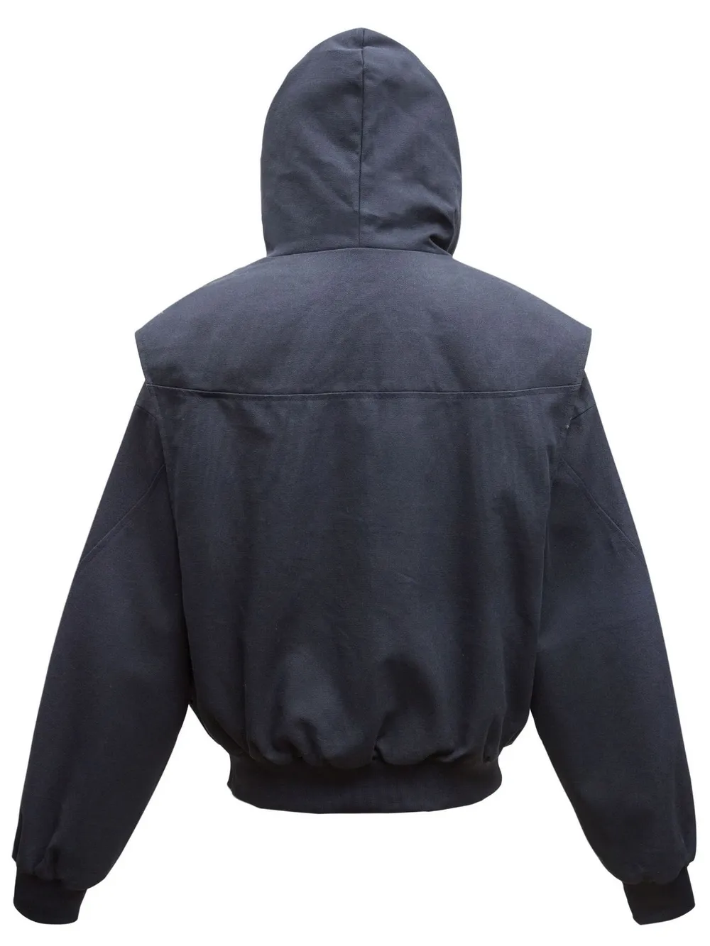 Men's Sherpa Lined Hooded Bomber Jacket, image 4