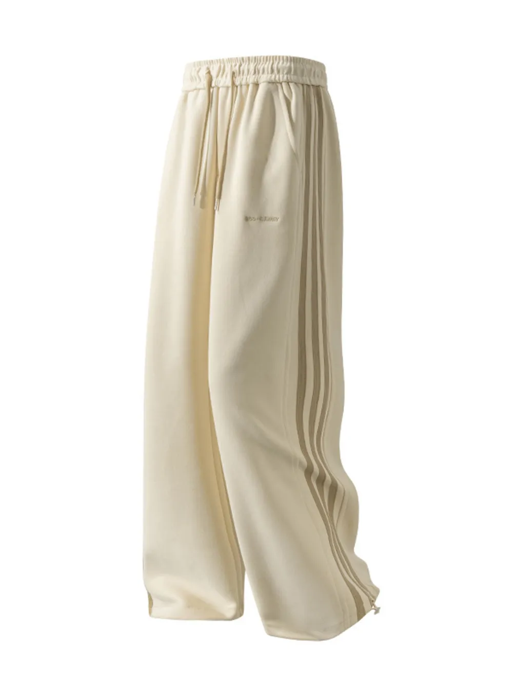 Men's Plus Size Relaxed Fit Pants with Side Stripes, image 9