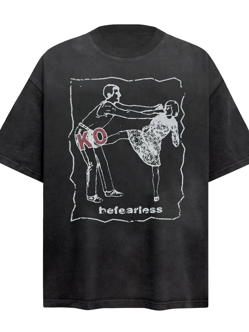 Men's Graphic Round Neck Short Sleeve T-Shirt