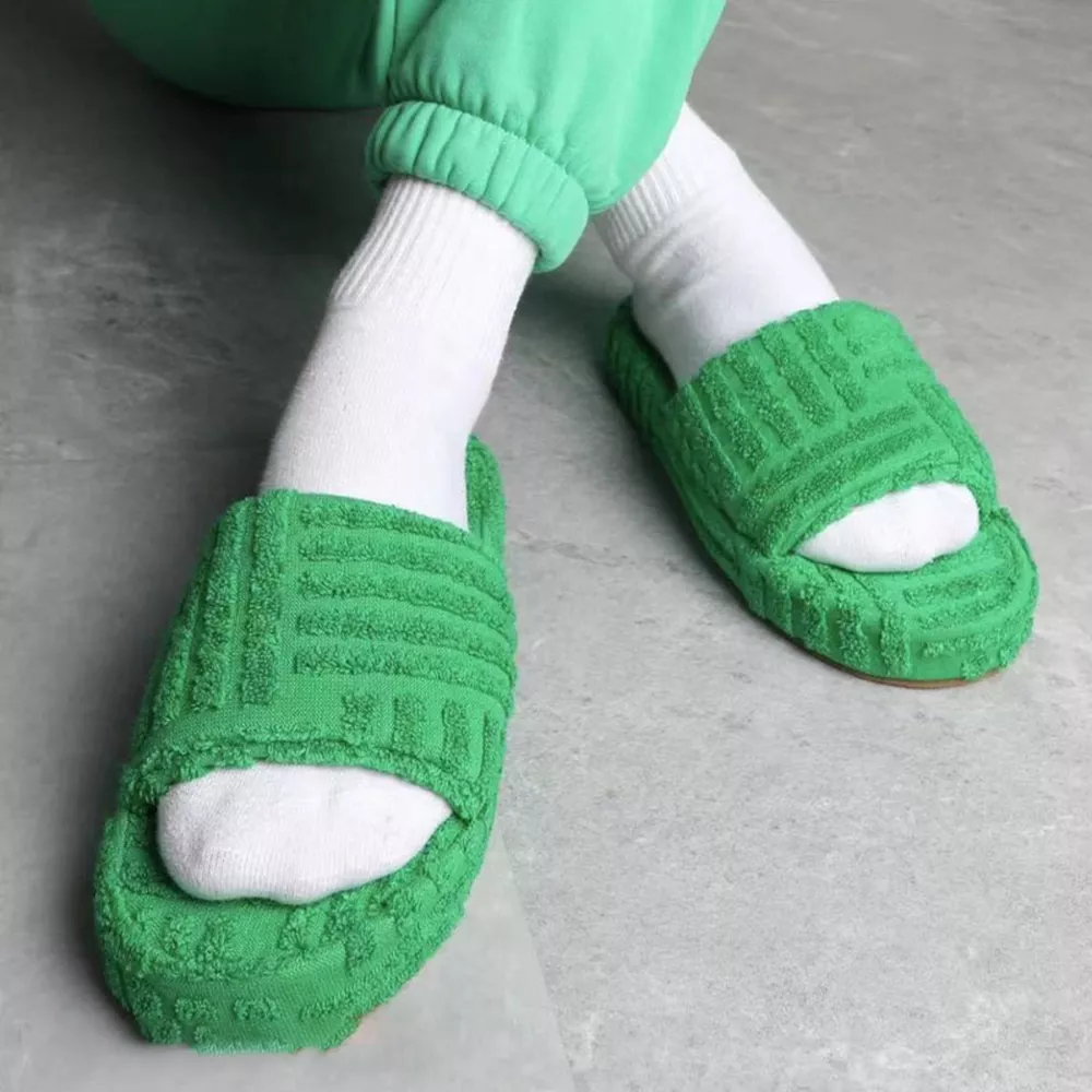 Open-Toe Platform Slippers, image 7