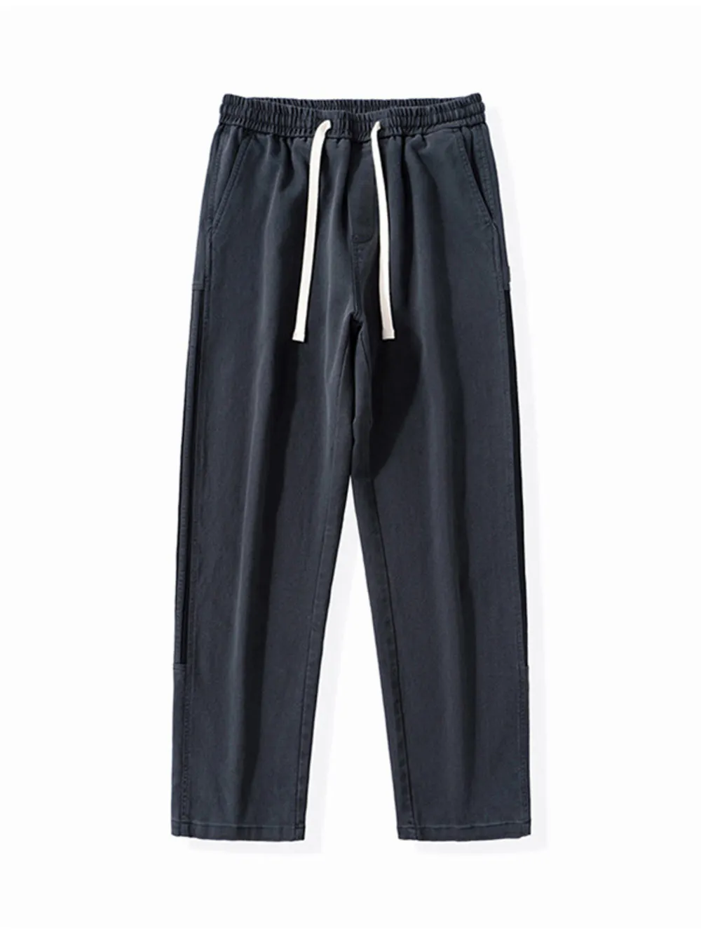 Men's Full Size Drawstring Wide Leg Pants Plus Size, image 5